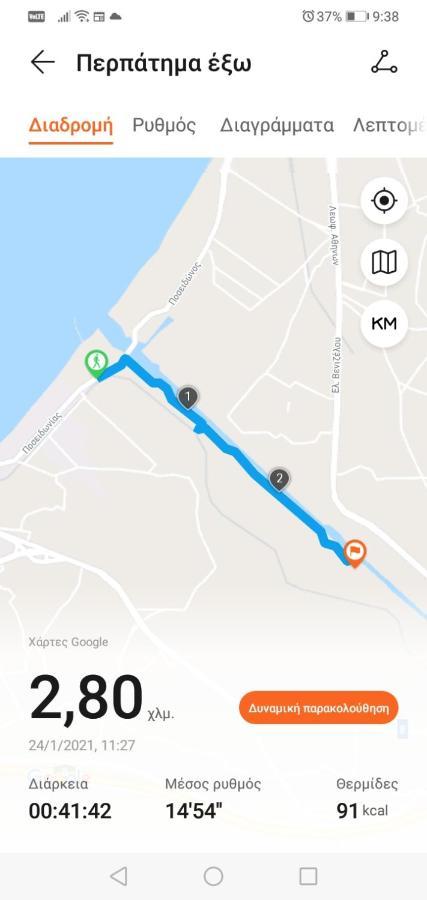 Studio Poseidonia Apartment 75Sqm Corinth Canal Εξωτερικό φωτογραφία